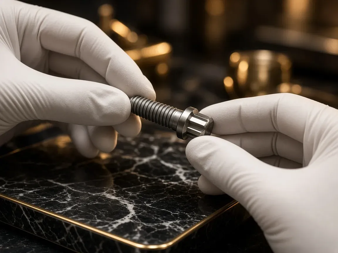 Schritt Implantatsetzung
